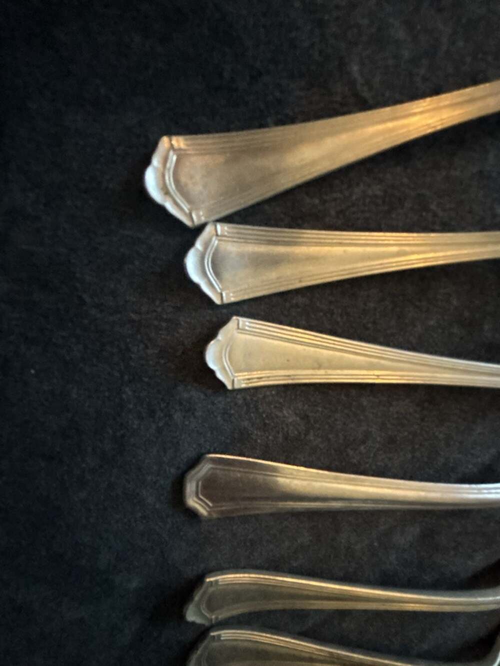 Vintage Alaska Silver-Plate Flatware Spoons Set